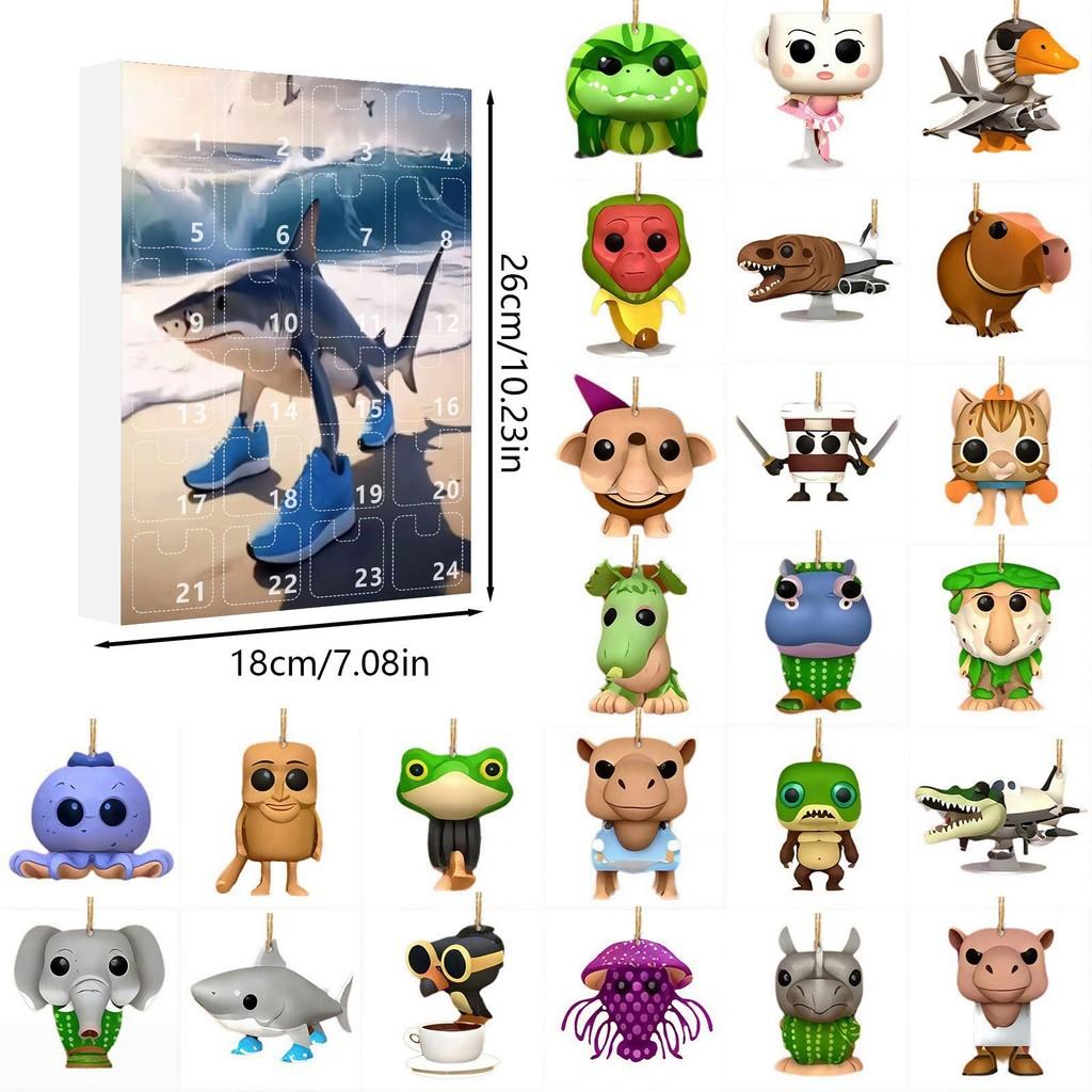 

Tungtung Sahur Collector Edition Acrylic Ornament Cartoon Decoration Holiday Style J