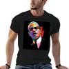 Malcolm Little X Canvas Print TShirt Unisex T Shirt Designer T Shirts For Unisex Graphic Funny TShirt