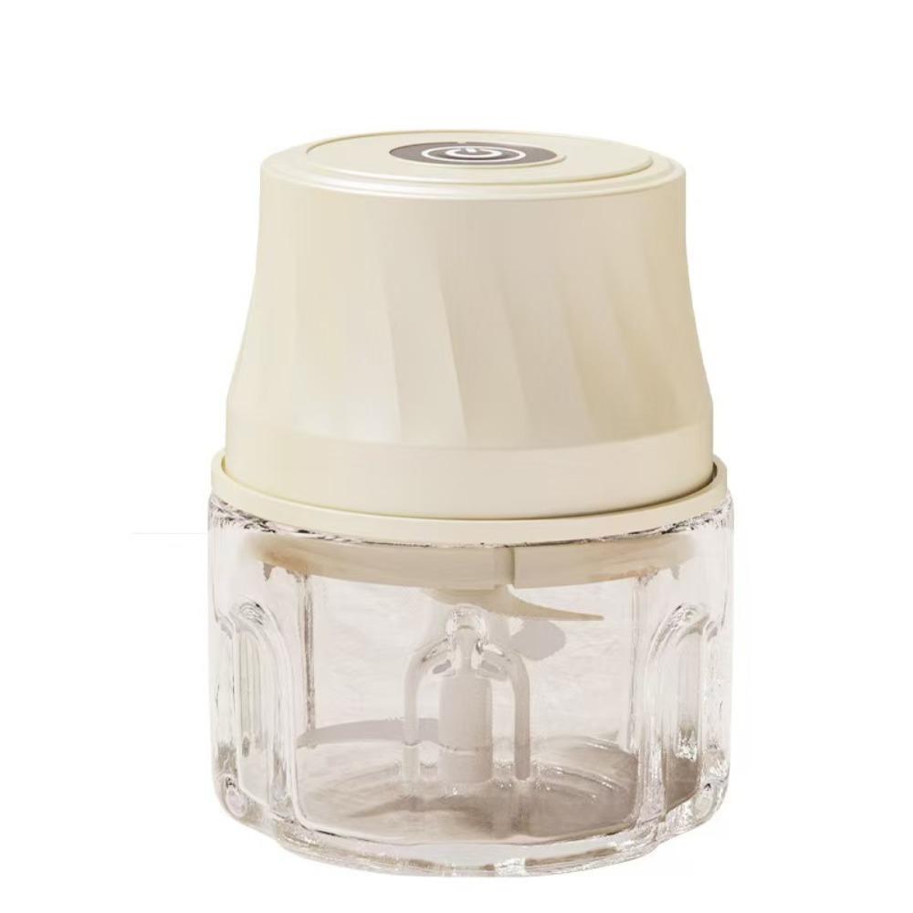 Portable Mini Meat Grinder Wireless Vegetable Grinder Electric Garlic Chopper  Kitchen Use Style 1