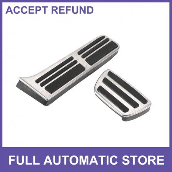 

1Set Automatic Foot Accelerator Pedal Covers for Toyota Camry 18-22 Silver Tone