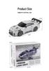 Half-Scale High-Speed Rechargeable RC Drift Car: 4WD, Electric Lights, Realistic Model Toy for Kids