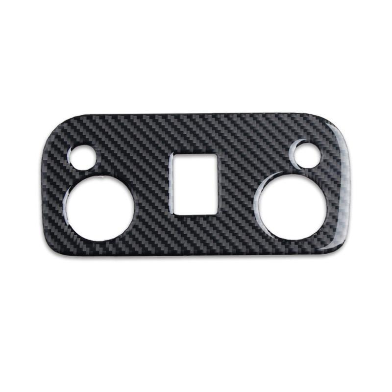 

Для Ford Mustang Mustang GT 2015-2018 лампа для чтения из настоящего углеродного волокна наклейка автомобильная лампа для чтения крышка лампы интерьер For Mustang 15-19