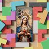 Virgin De Guadalupe For Samsung S9,S10,S20,S10,S21,S25,S24,S23,Ultra,FE,Plus,Lite,Soft Silicone Black Case