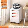 Under-Desk Mobile Metal Filing Cabinet with Locking Drawer and Office Storage