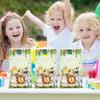 Dschungeltiere Handtaschen Safari Geburtstagsgeschenktüten Wild One Geburtstagsdekoration Dschungel Geburtstag Süßigkeitentüten Babyparty Deko