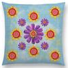 Watercolor Butterfly Flowers Sofa Throw Pillow Case Colourful Dream Fantasy Inflorescence Flamingo Cushion Cover