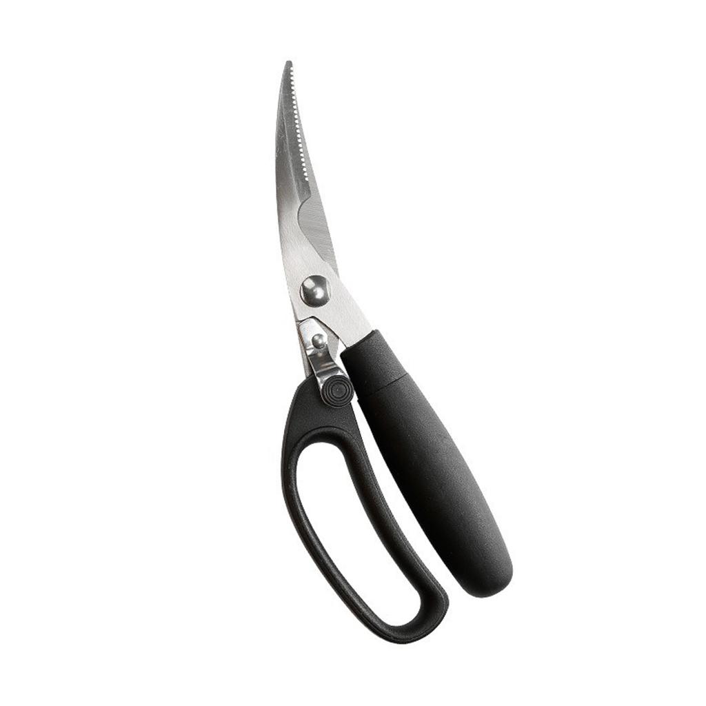 Multifunctional Kitchen Shears Stainless Steel Household Scissors for BBQ Poultry Bone Cutting and Food Preparation with Ergonomic Handle