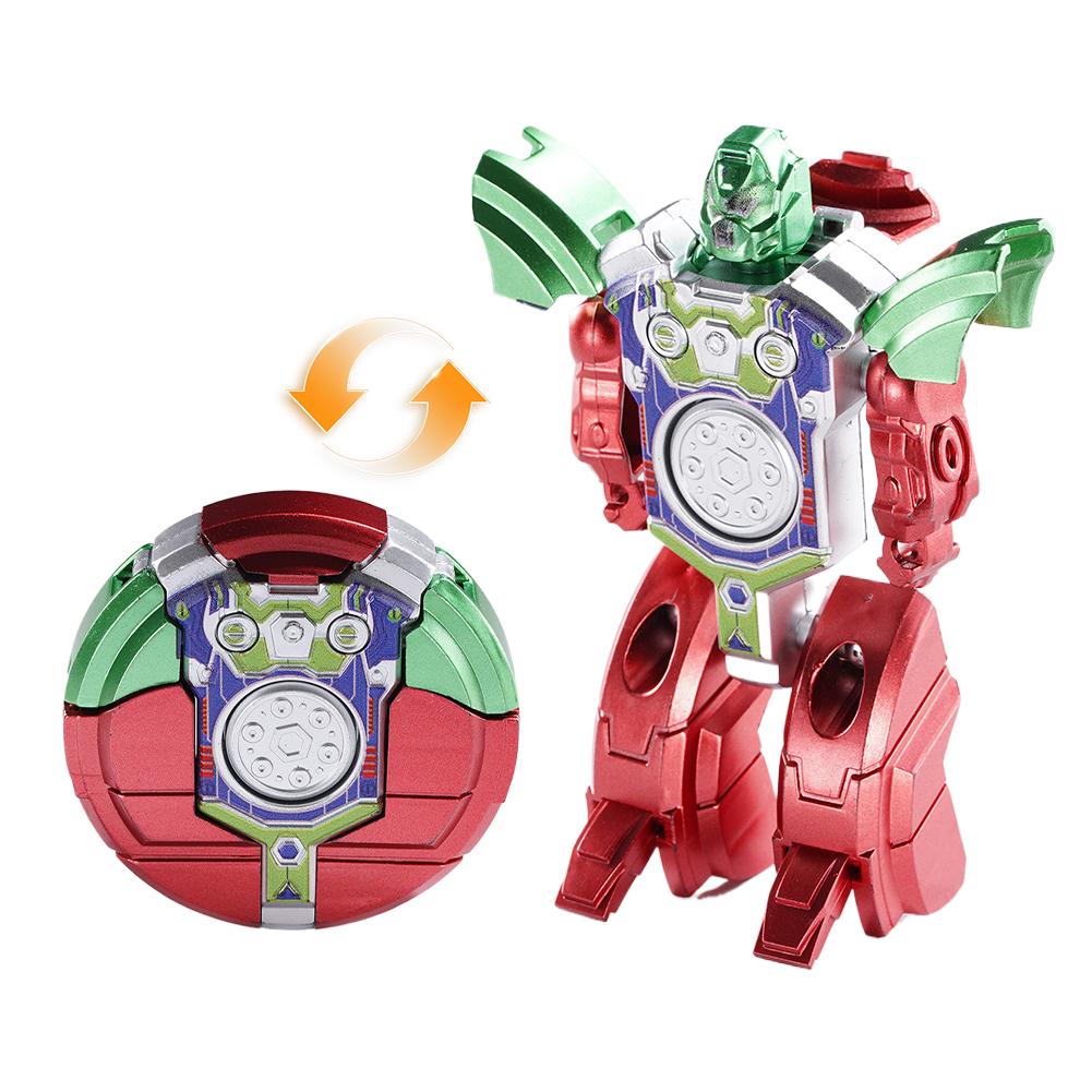 1/4Pcs Creative Mini Hand Spinner Toys Anti-Stress Stress Relief Transformable Robot Fidget Spinner Adults Kids Sensory Toy Gift
