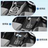 SHAOHAO 2025 New Subaru Forester (6th Generation) Console Mat, Shift Lever Mat for Forester SL5/SLG, Interior Rubber Mat, Non-Slip, Easy to Use, Car S