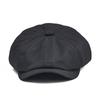 Botvela Newsboy Cap Men's Twill Cotton Hat Baker Boy Caps Retro Big Headpiece Large Hats Cabbie Apple Beret