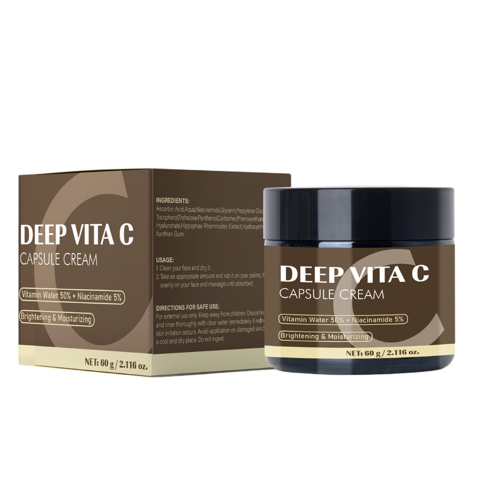 

Vitaminy C Cream Moisturizing Moisturizing Anti-Wrinkle Firming Anti-Aging Moisturizer Face Skin Care Products коричневый