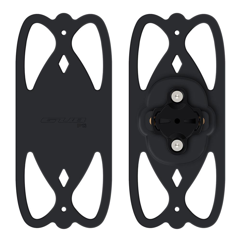 Silicone Bicycle Phone Stand Universal Motorcycle Mobile Phone Support Bicycle Navigation Phone Bracket for Phones Over 4Inch