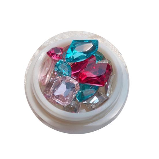 Stylové kamínky na nehty Vynikající pryskyřice DIY