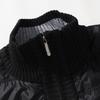Autumn Winter Men Knitted Cardigan Coat Warm Korean Version Slim Fit Trendy Sweater Long Sleeve Outerwear