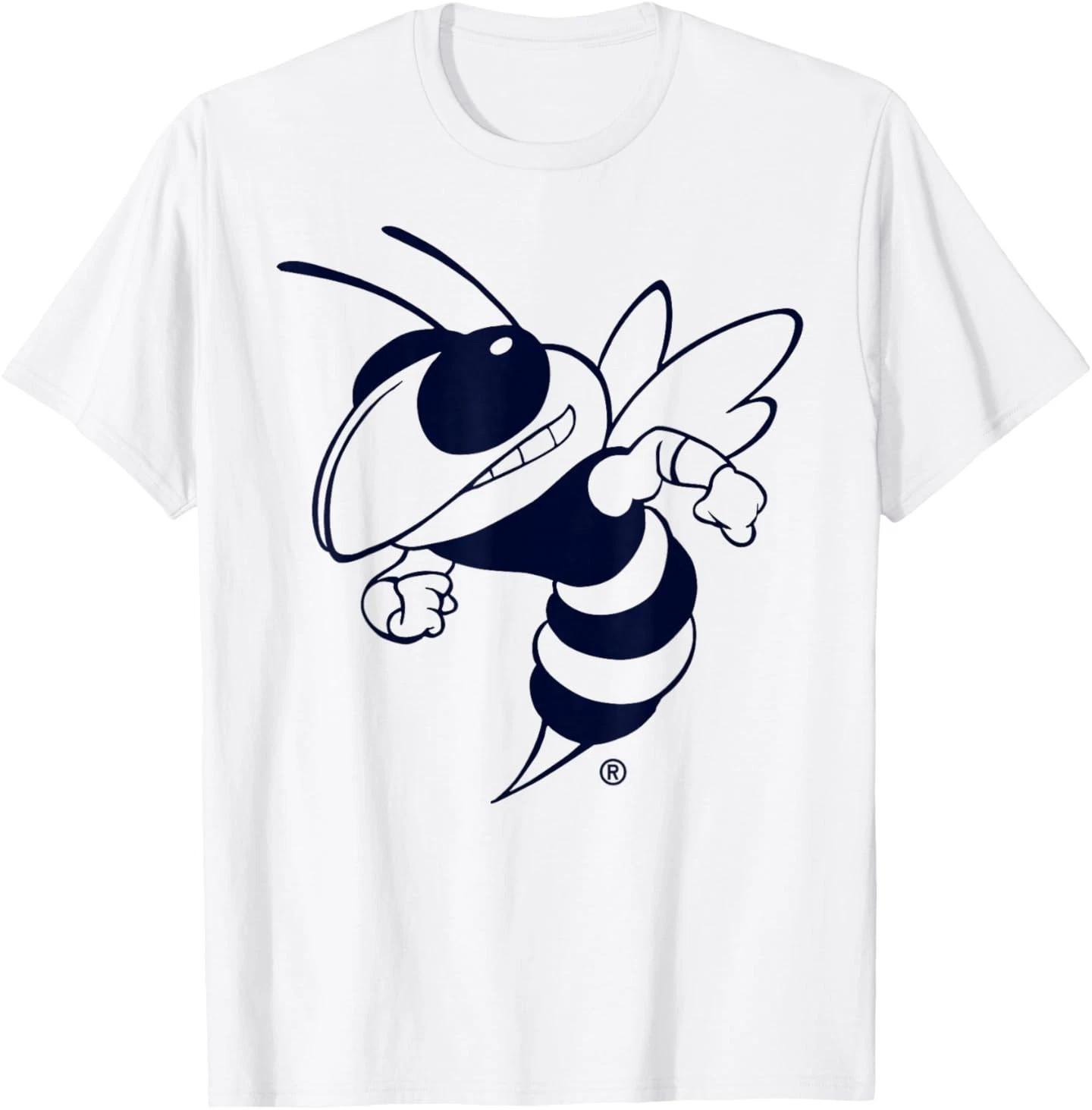 Georgia Tech Yellow Jackets Two Tone White T-Shirt S разноцветный