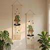 Macrame Wall Tapestry Bohemian Cute Frog Boho Home Decoration Wall Hanging Wall Decor Chic Tapestries