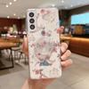 Japan and South Korea small floral S11ultra mobile phone case on Samsung A11/A11/A11 transparent bracket S11FE