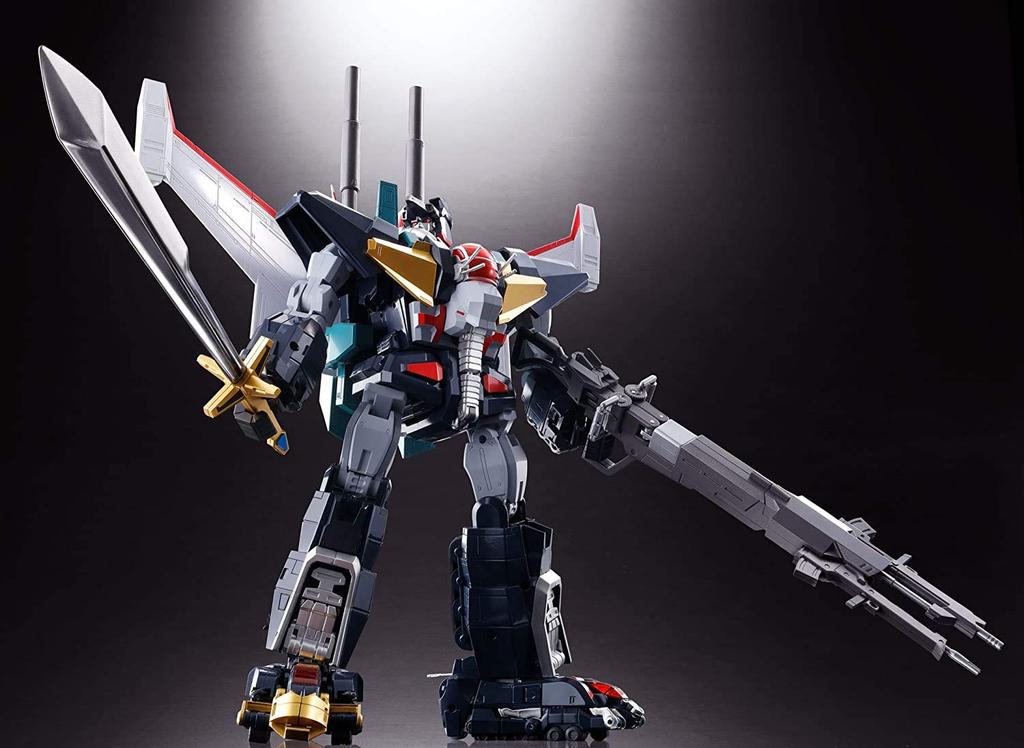 TAMASHII NATIONS Chogokin Damashii Super Beast Machine God Dancouga 250mm ABS PVC Painted Action Figure GX-13R (Renewal Version) Approx. & Die-cast &