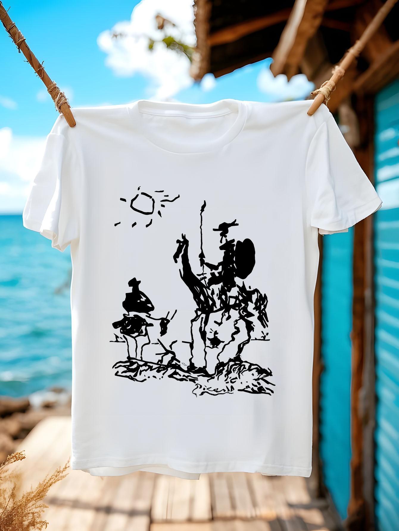 Don Quixote Graphic Tshirt Graphic Tshirt - Literary Clas... XXXXL