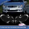 Amcsvg1 Car Front Headlight Lens Cover For Mercedes-Benz W209 CLK 2Door 2003-2009 Clear Headlamp Cover Transparent Lampshade Glass Shell