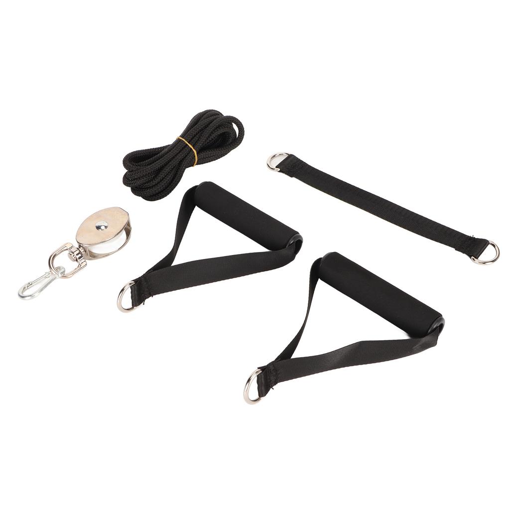 Shoulder Exercise Pulley System Foam Handle Over Door Rehabilitation Training Equipment for Arm