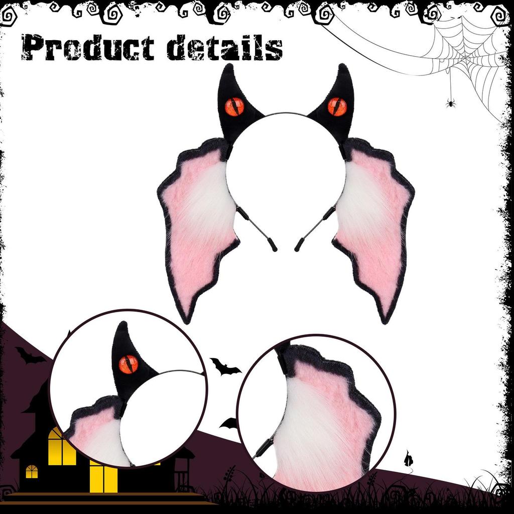 Devil Ears Headband Hairband for Party Supplies Dance Show