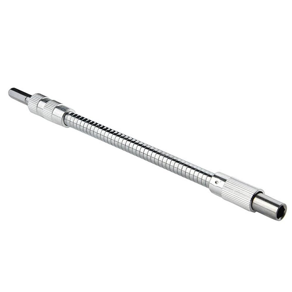 

400mm Flexible Shaft Tool Metal Drill Screwdriver Bit Holder Connect Link Multitul Hex Shank Extension Snake Bit #3810