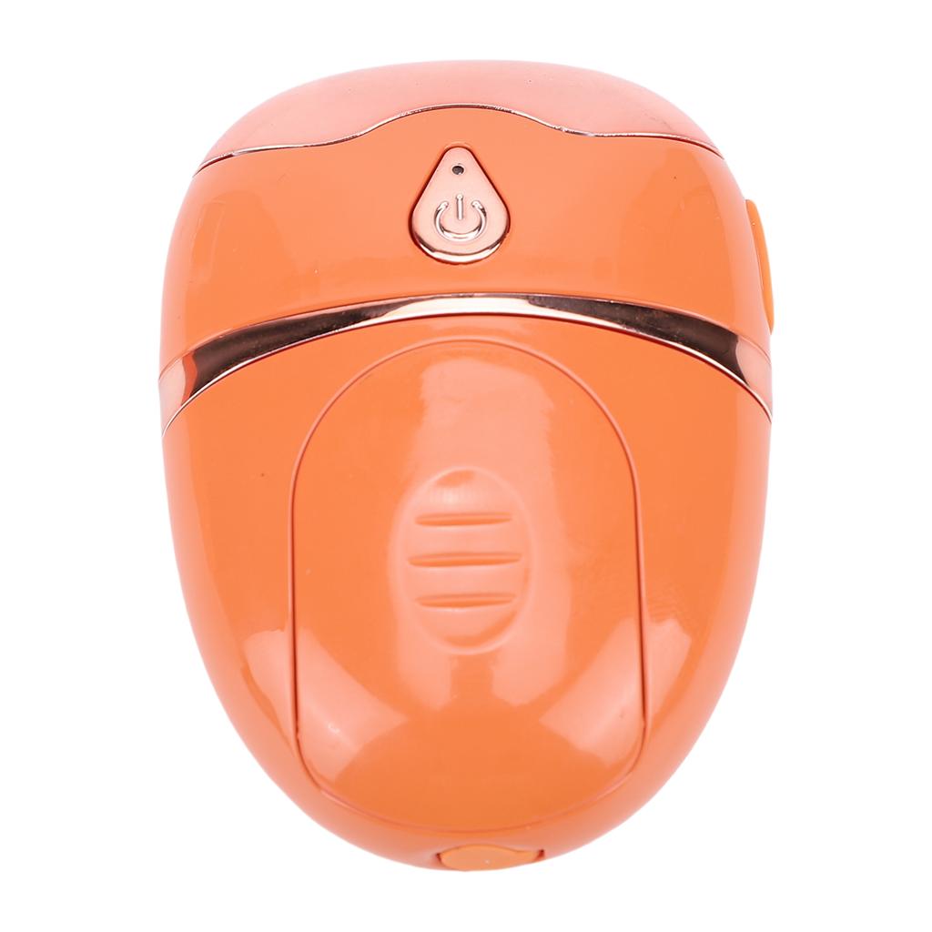 Eye Steam Sprayer USB Rechargeable 3 Heating Modes Heated Eye Mist Sprayer for Dry Eyes Orange
