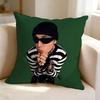Pop singer JJustin BBieber  Square DoubleSided printed Pillow Case Bedroom Bedside Pillow Sofa Cushion Cover