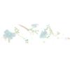 Tulle Roll 10 Yards Embroidered Sequins Flowers Mesh Ribbon Decorative Craft AccessoriesGreen