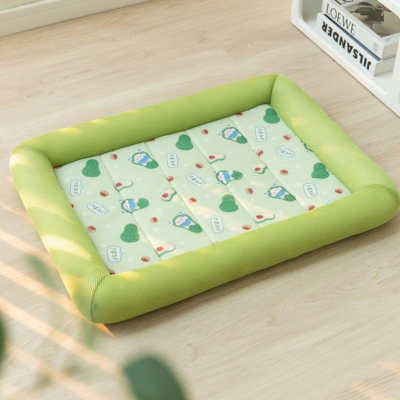 Cooling Sandwich Bib Dog House with Cool Mat for Small and Medium Dogs and Cats - Spring and Summer Pet Supplies