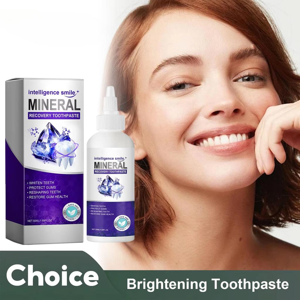 Anti Cavity Toothpaste Plaque Removal Enamel Repair Strengthen Teeth Brightening Oral Hygiene Cleaning Fresh Breath Toothpaste