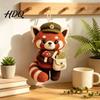 Charming Collectible Doll Handmade Knitted for Kids Soft Crochet Forest Animal Plush Toy Healing Gift Friends Cute Hand Woven Stuffed Doll,