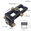 2-in-1 Furniture Hole Puncher: Baby Bed Positioning and Woodworking Tool with Phillips, Slotted, Flat Head Screw Punch.