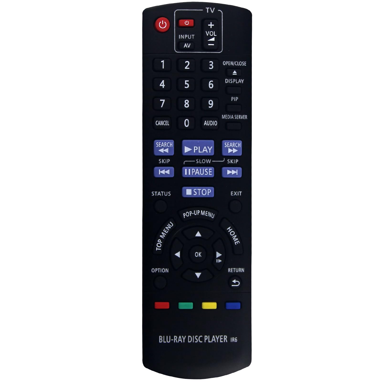 

N2QAYB000577 Ergonomic Remote for Panasonic Smart TV Replacement Remote Control A