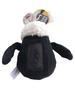 Shaun the Sheep Plush Figure Pass Case with Reel - Shaun the Sheep Set (Pass Case, Ring)