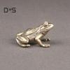 Copper Frog Statue Reusable Practical Retro Frog Statue Tea Pet Craft