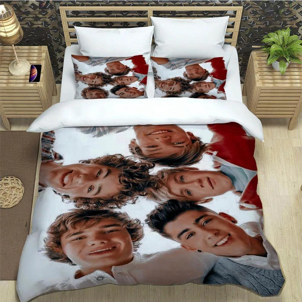 OOne Music Band Direction Bettwäsche Kollektion Einzelbett Doppelbett Vollgröße Queen Size King Size Bett Kollektion Schlafzimmer für Erwachsene und Kinder Bettbezug Kollektion Heimtextilien