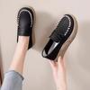 Factory Soft Leather Single Shoes Women's 2025 New Thick-soled Soft-soled Nurse Shoes Are Not Tired of Working for a Long Time, Spring and Summer Leis