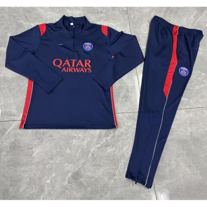 26-27 Half-Zip Long Sleeve Training Jersey Adult Team Sports Warm Up Top