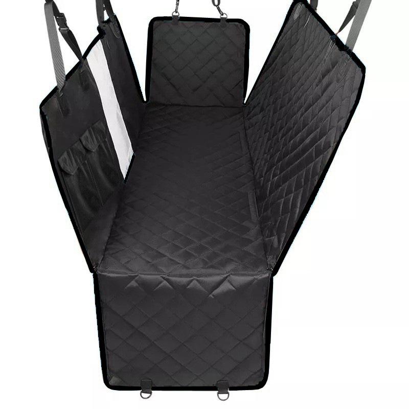 

Quilted Cotton Car Seat Pet Mat for Dogs - Non-Slip, Anti-Dirty Back Seat Cover 147 x 137 x 38 cm