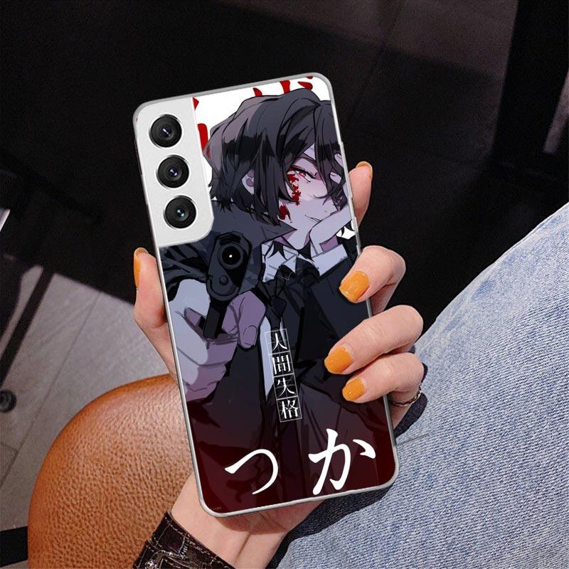 Bungo Stray Dogs Dazai Phone Case For Samsung Galaxy S24 S25 Edge S26 Ultra S23 S22 S21 Plus S20 FE + Personalized Print Cover G