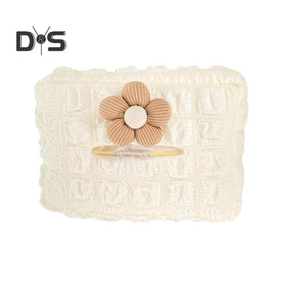 

Креативная клетчатая текстура, автомобильная коробка для салфеток, цветочный декор, спинка сиденья, бесплатные регулируемые ремни, солнцезащитный козырек, подвесной автомобильный ящик для хранения салфеток коричневый