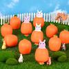 1/4pcs Easter Rabbit Carrot Squeeze Toy Gift for Kids Birthday Favors School Rewards Happy Easter Party Home Decoration Supplies