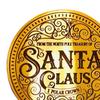 Santa Gold Coin Decorative Christmas Keepsake 4cm Stainless Steel Surprise Token Festive Party Decoration