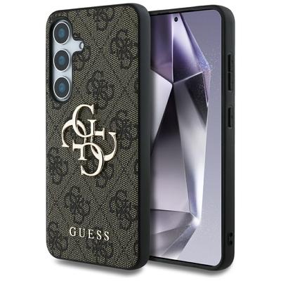 Guess Big 4G Logo Classic Logo Case for Samsung Galaxy S25+ Brown