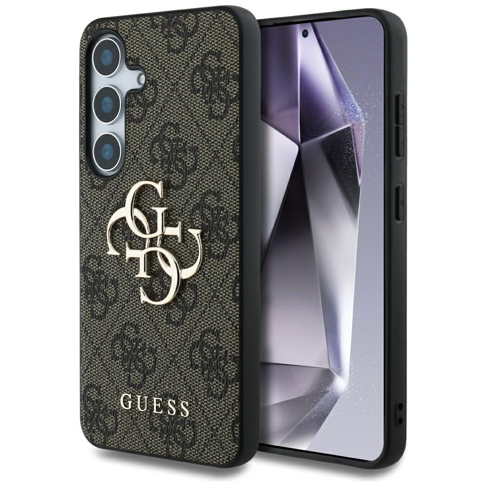 Etui Guess Big 4G Logo Classic Logo Do   Samsung Galaxy S25 Brązowy