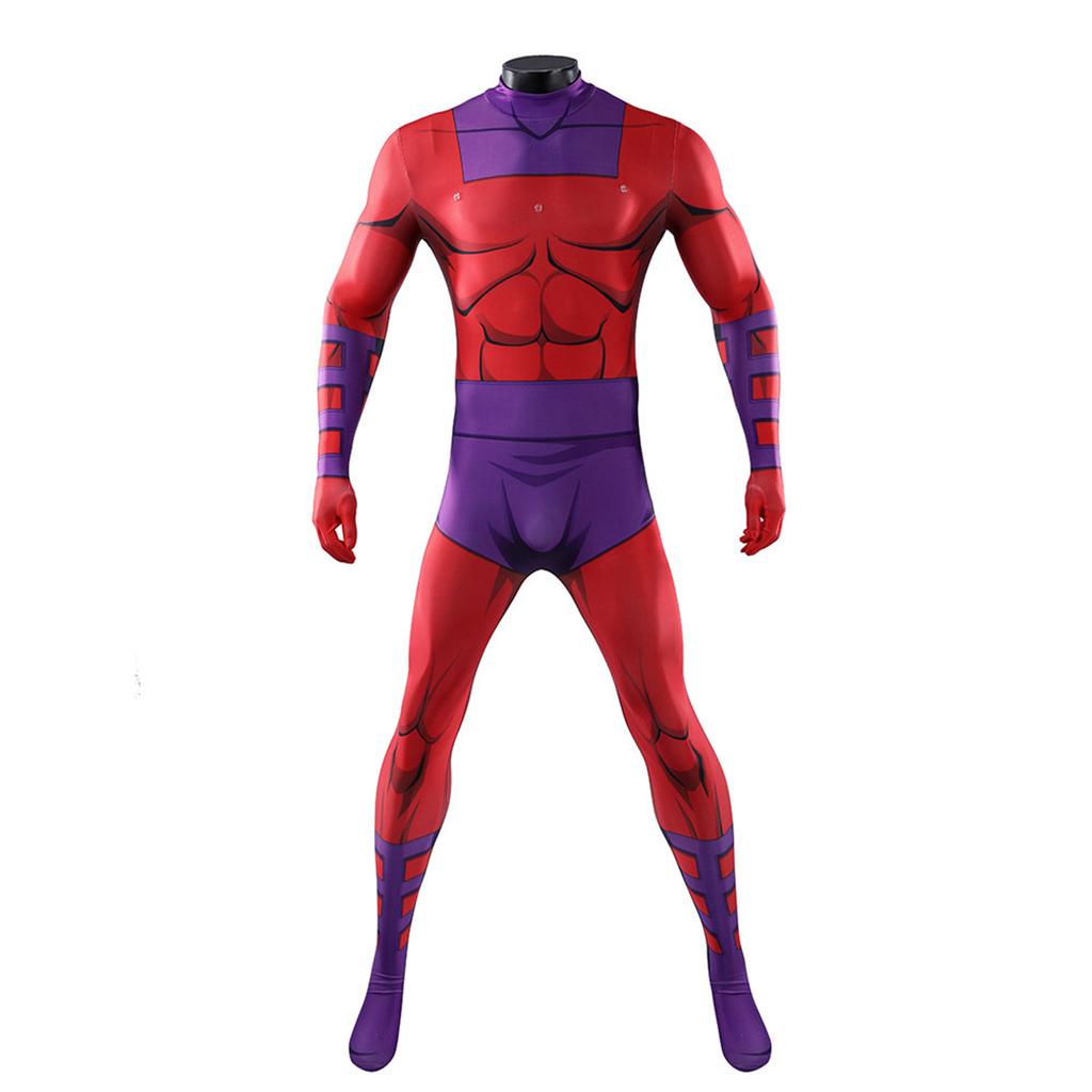 Adult Full Body Jumpsuit Costume with Cape and Mask Suitable for Cosplay Events and Themed Parties High Quality Stretch Fabric Design