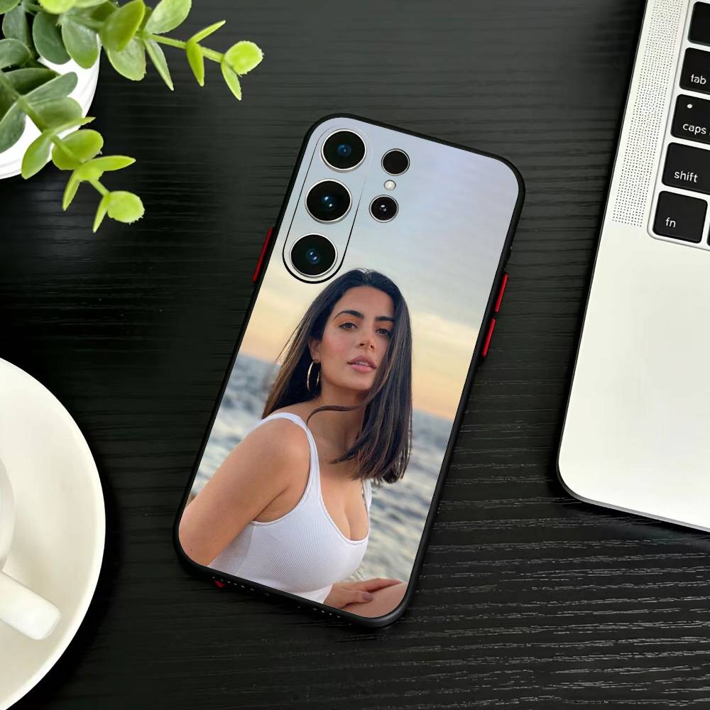 Miss Germany D-JasminSchmid Phone Case For Samsung S26,S25,S24,S23,S22,S30,S21,Ultra,Plus,FE 5G Black Soft Cover