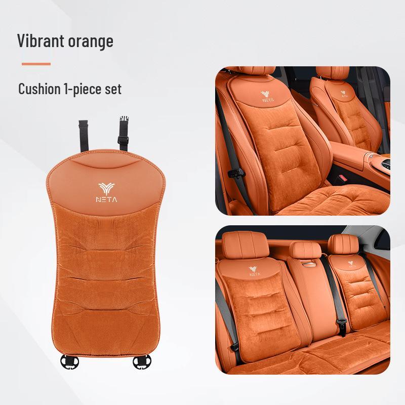 Nezha Auto Winter Sitzkissen: Dicker Plüsch-Flanell, rutschfeste Matten für U/V/S/NO1/GT Modelle